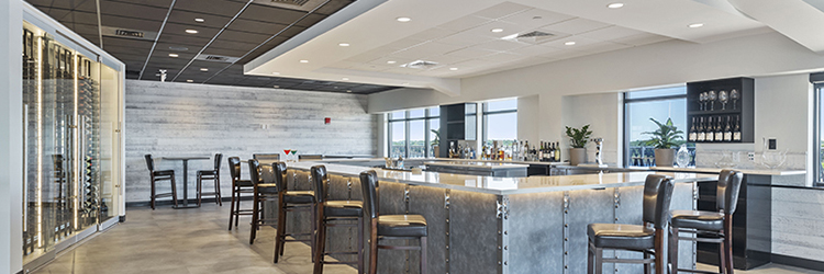 Jewett Construction completes renovations at One Hundred Club - 2,800 s/f renovation and fit-up included interior renovations